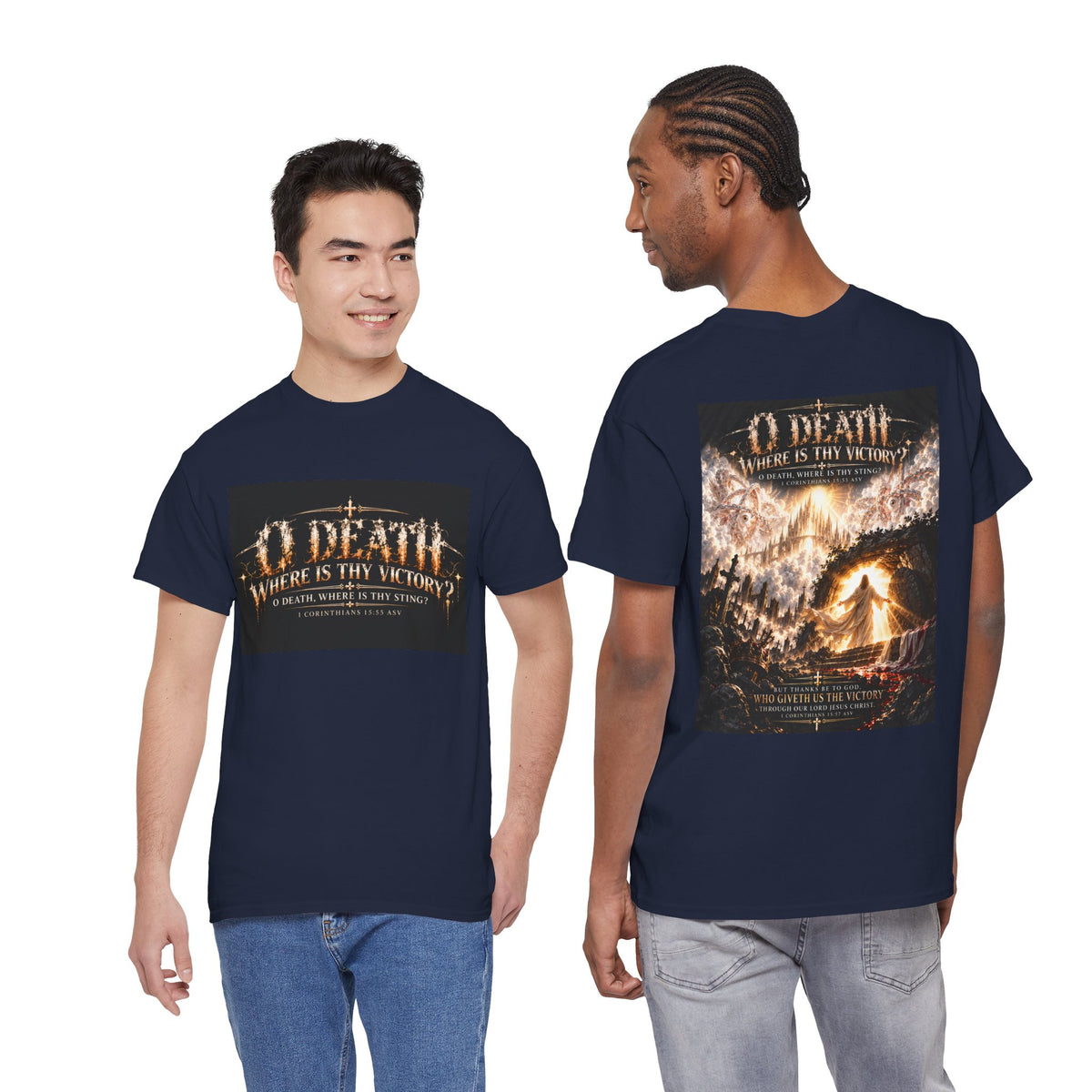 Victory Over Death Holiday October Edition Christian T-Shirt
