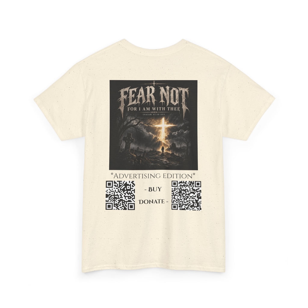 Fear Not Ad Edition Holiday Line October Edition scripture Tee —  Christian Graphic T-Shirt