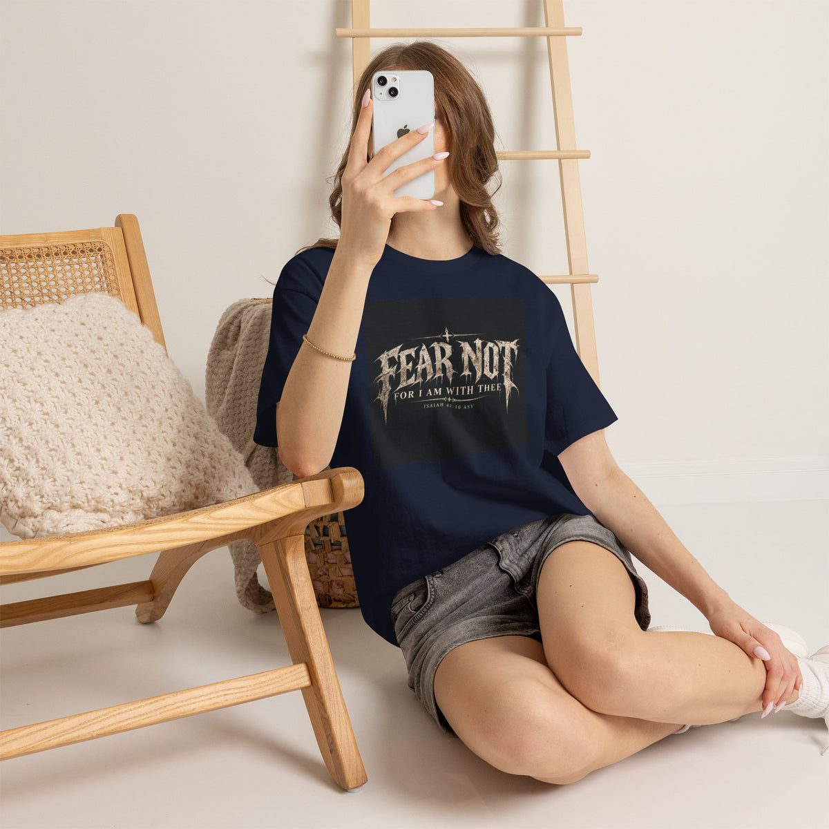 Fear Not Ad Edition Holiday Line October Edition scripture Tee —  Christian Graphic T-Shirt