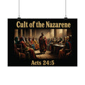 Acts 24:5 Matte Horizontal Posters