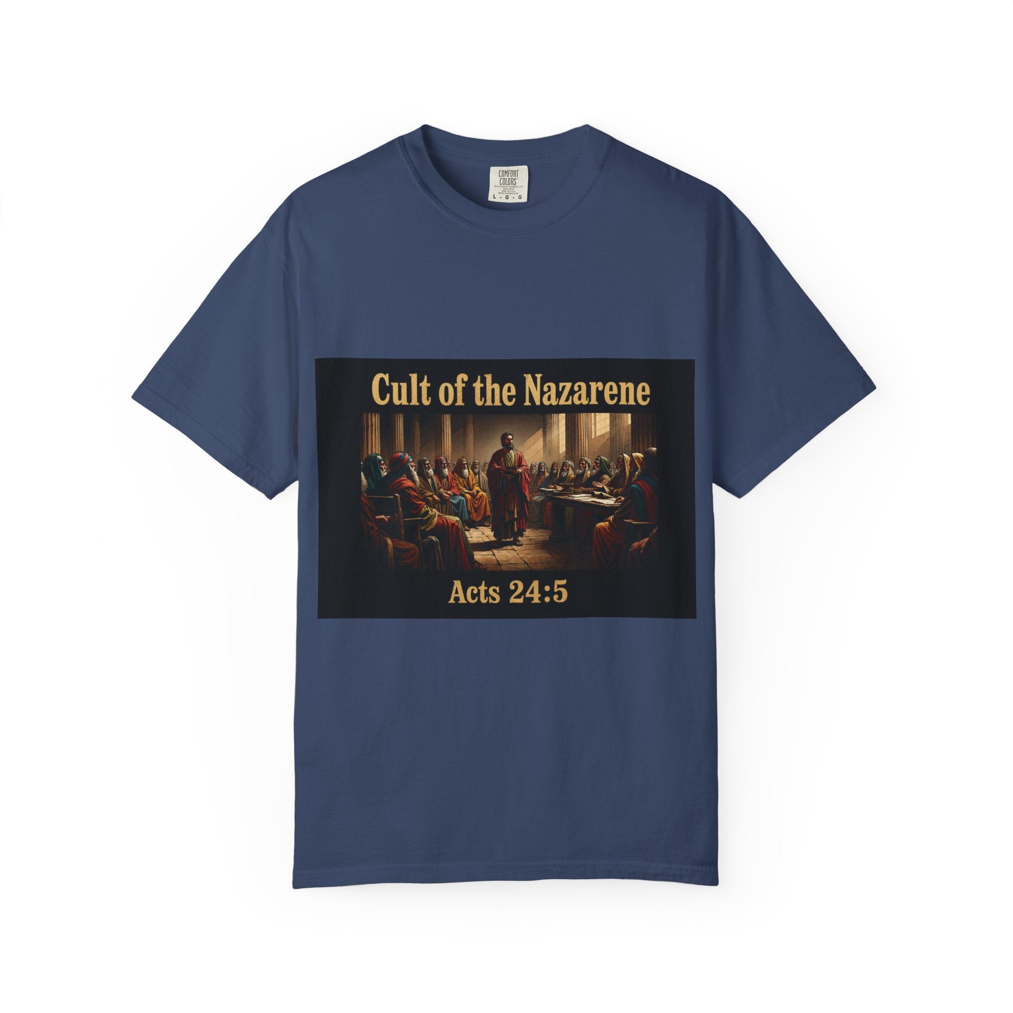 Acts 24:5 Unisex Comfort Dyed T-shirt