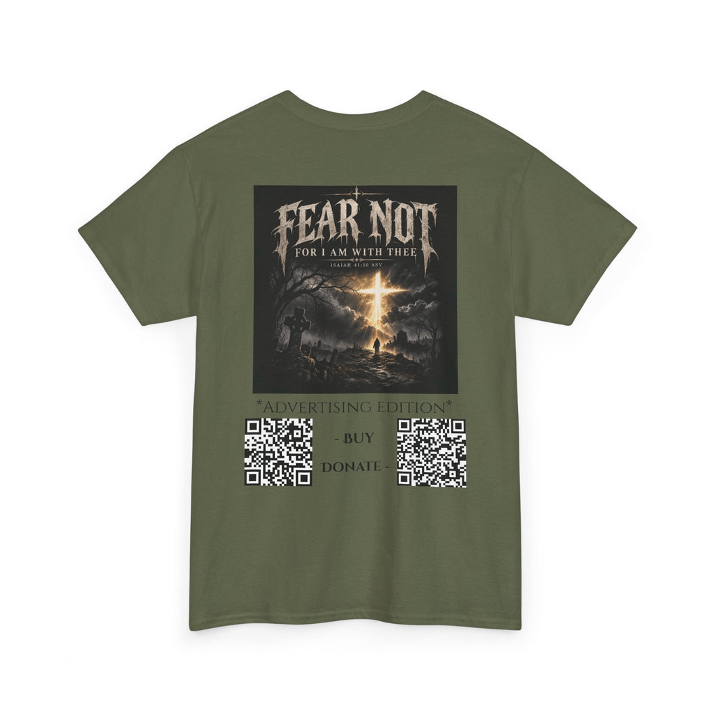 Fear Not Ad Edition Holiday Line October Edition scripture Tee —  Christian Graphic T-Shirt