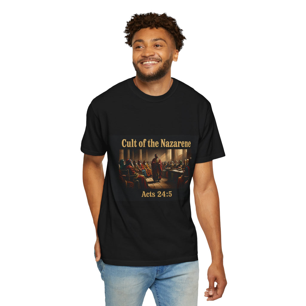 Acts 24:5 Unisex Comfort Dyed T-shirt