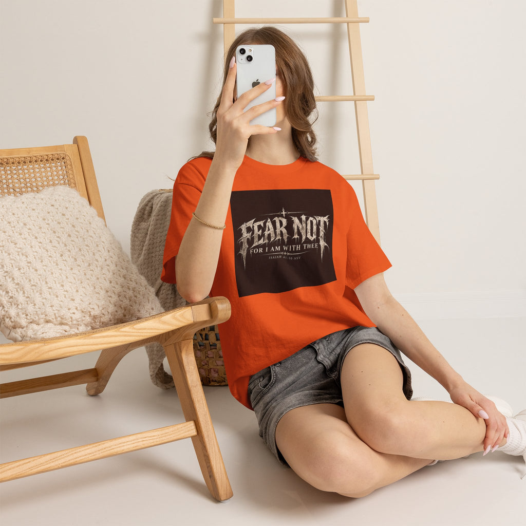 Fear Not Ad Edition Holiday Line October Edition scripture Tee —  Christian Graphic T-Shirt