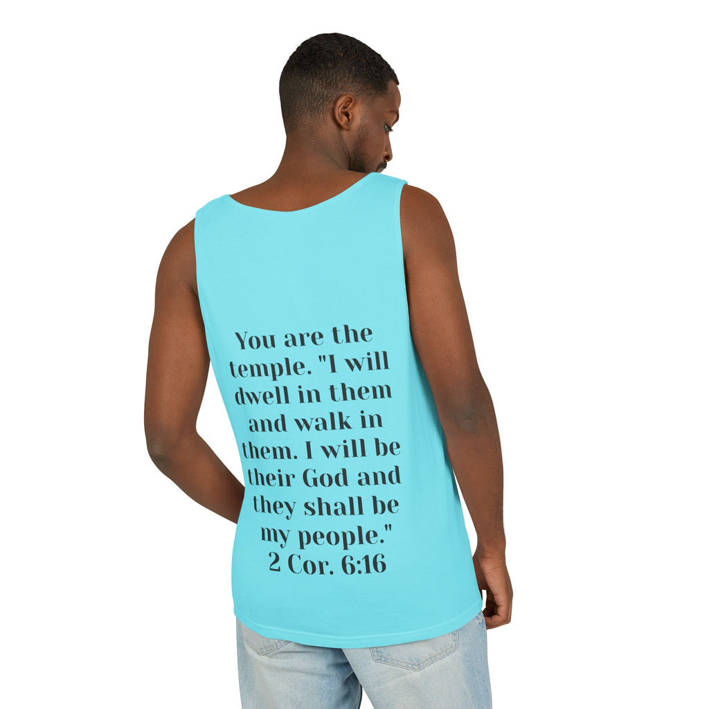 Jesus Follower Cat Lover Tank Top — Christian Pet Lover Graphic Tank