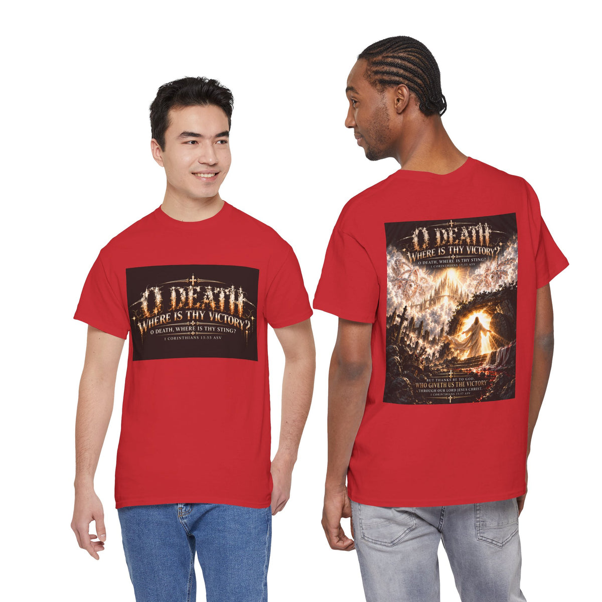 Victory Over Death Holiday October Edition Christian T-Shirt