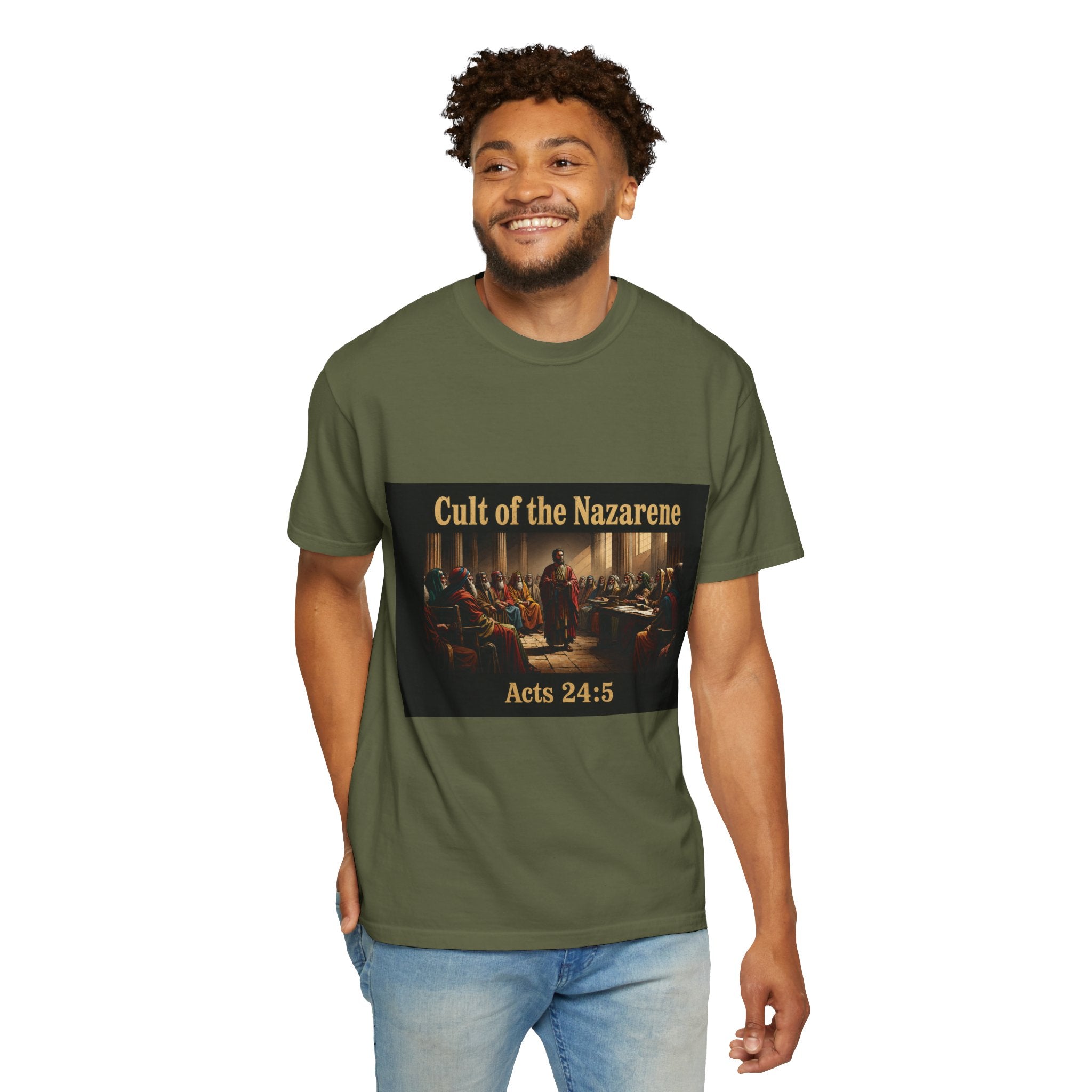 Acts 24:5 Unisex Comfort Dyed T-shirt