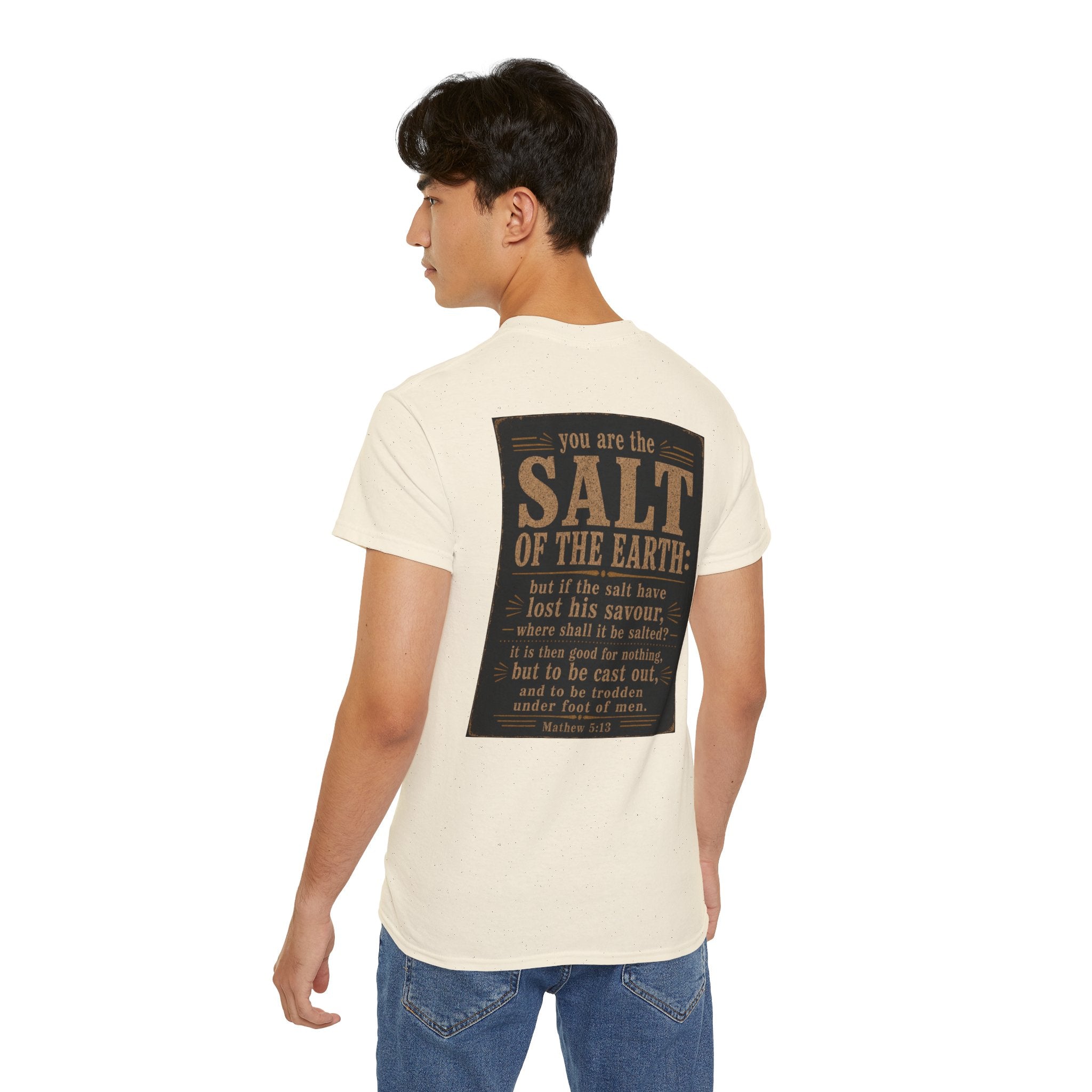 Be Salty T-Shirt — 'You Are the Salt of the Earth' Christian Vintage Tee