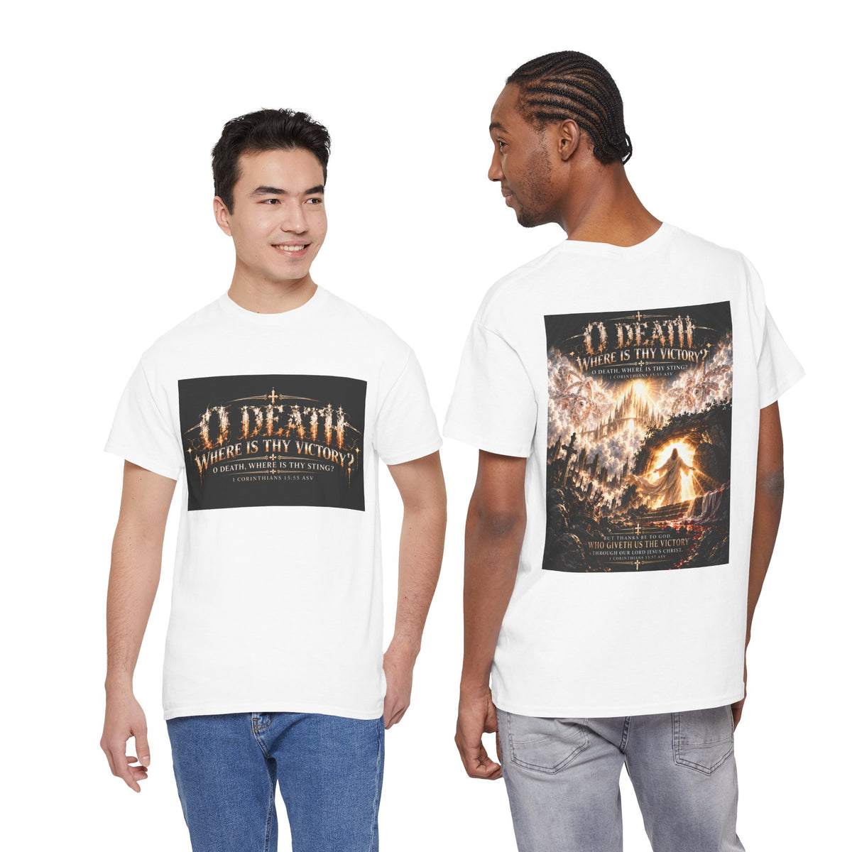 Victory Over Death Holiday October Edition Christian T-Shirt