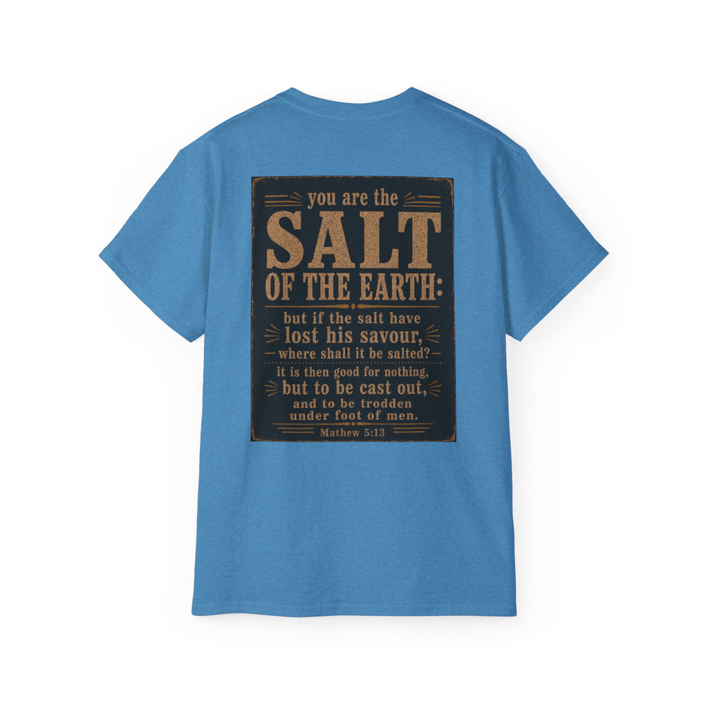 Be Salty T-Shirt — 'You Are the Salt of the Earth' Christian Vintage Tee
