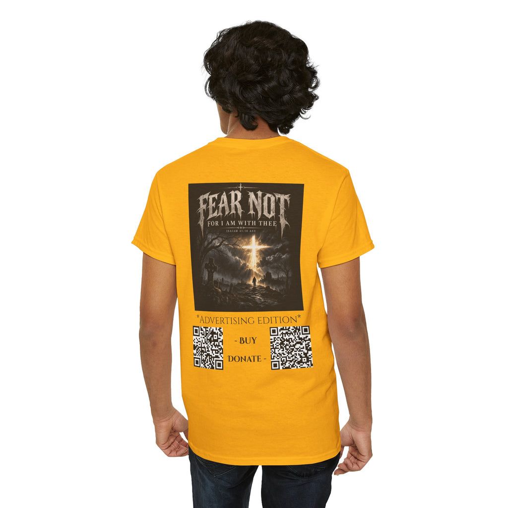 Fear Not Ad Edition Holiday Line October Edition scripture Tee —  Christian Graphic T-Shirt