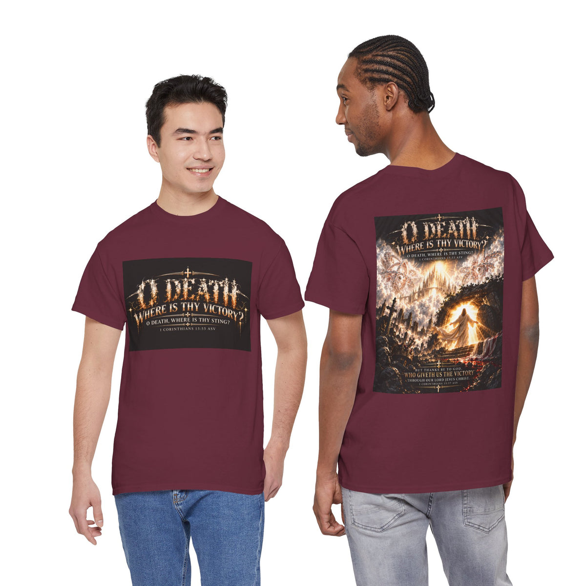 Victory Over Death Holiday October Edition Christian T-Shirt