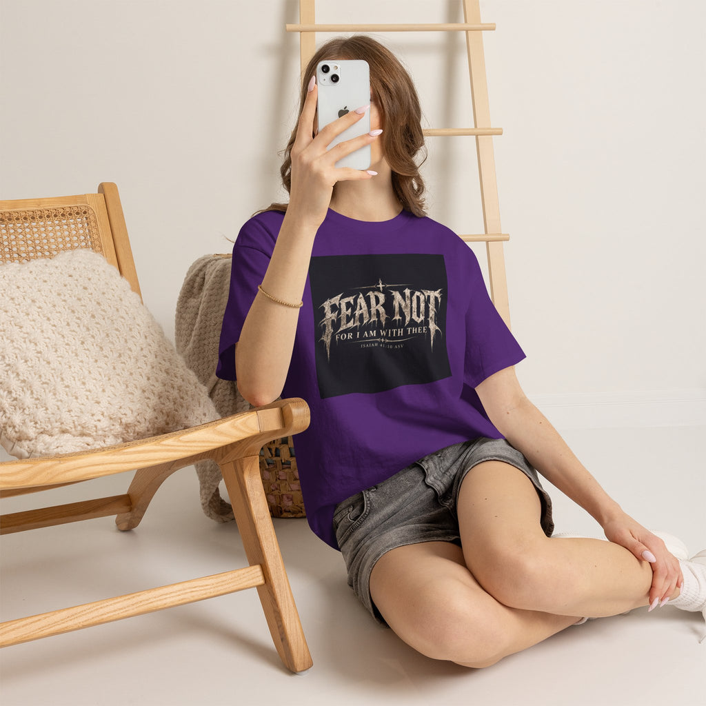Fear Not Ad Edition Holiday Line October Edition scripture Tee —  Christian Graphic T-Shirt