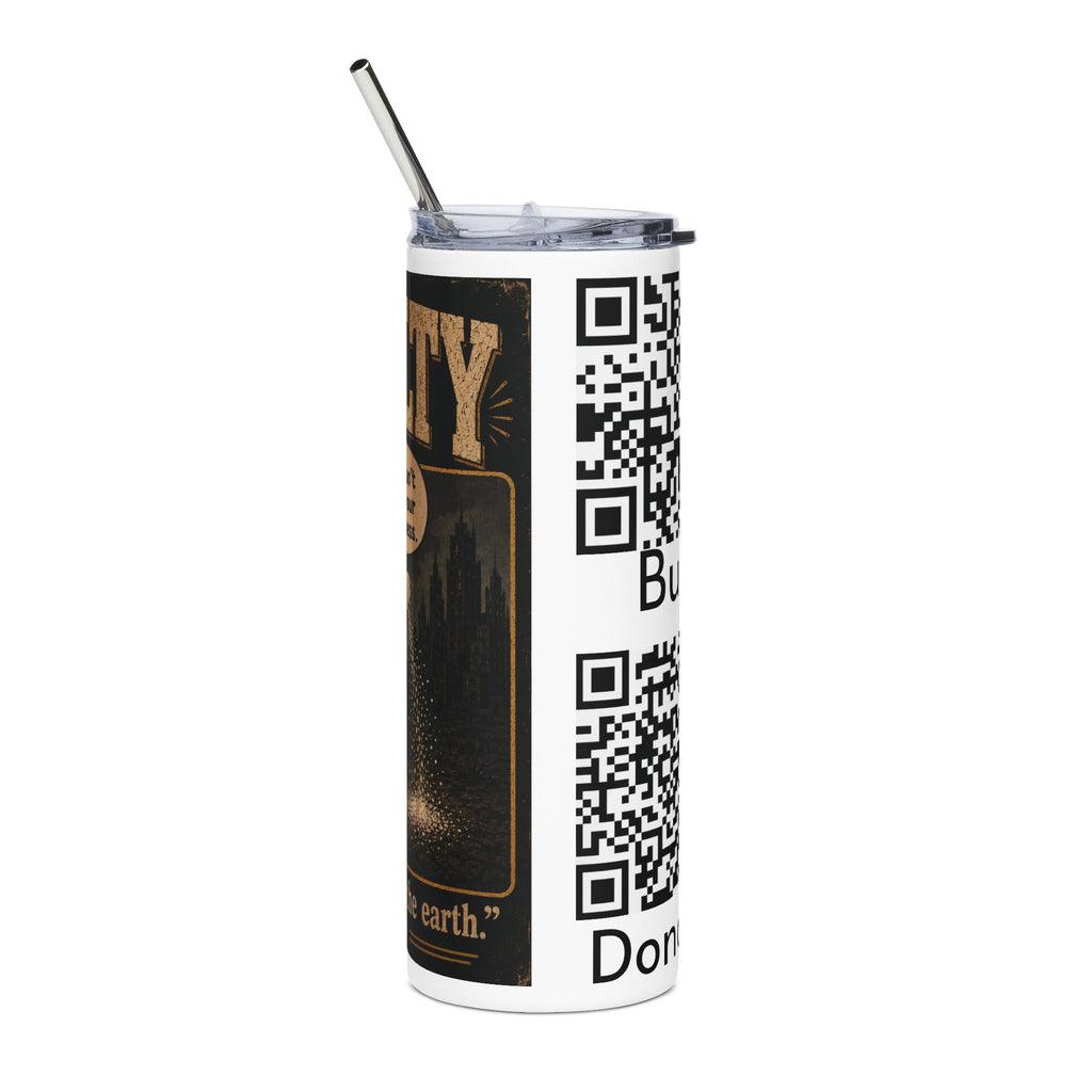 Be Salty Tumbler "Ad Version" — 20oz Stainless Steel Inspirational Travel Mug