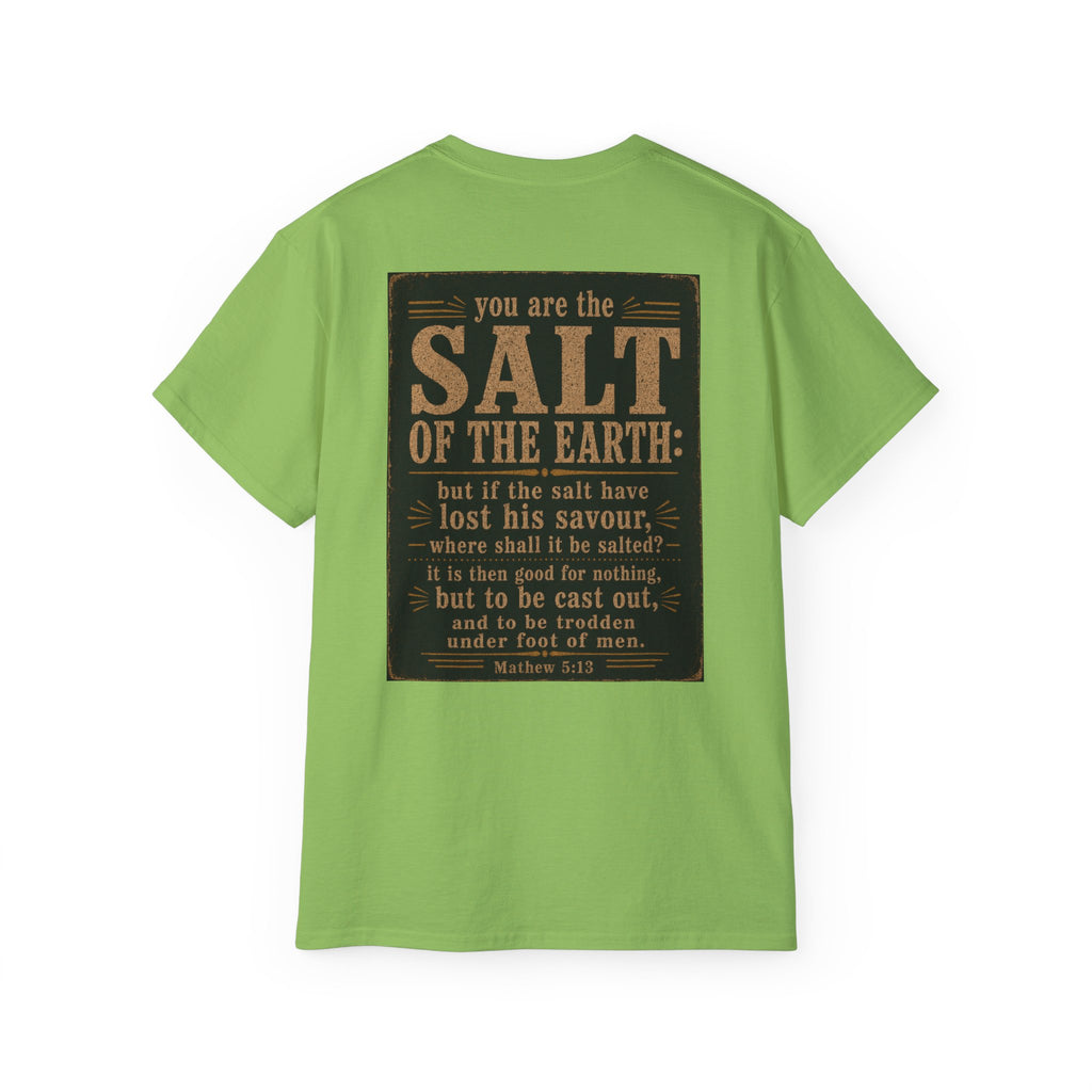 Be Salty T-Shirt — 'You Are the Salt of the Earth' Christian Vintage Tee