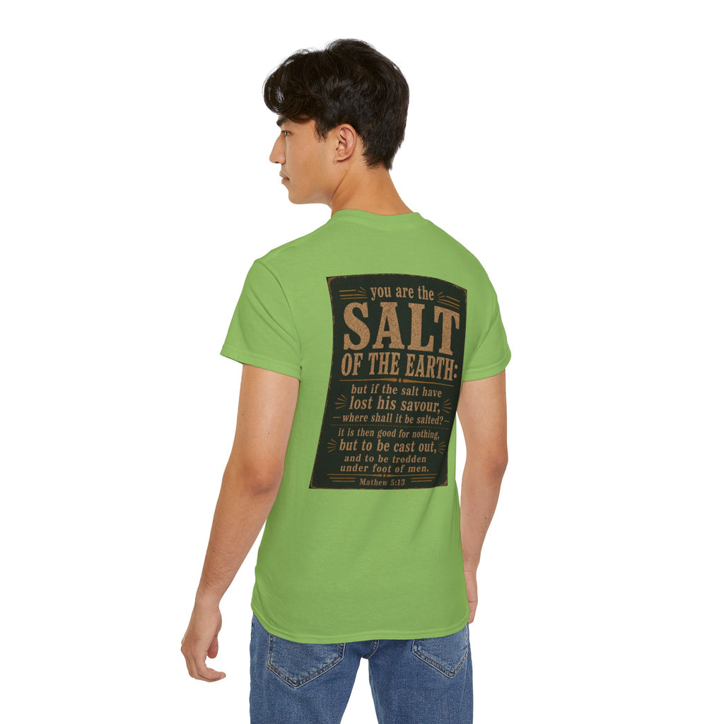 Be Salty T-Shirt — 'You Are the Salt of the Earth' Christian Vintage Tee