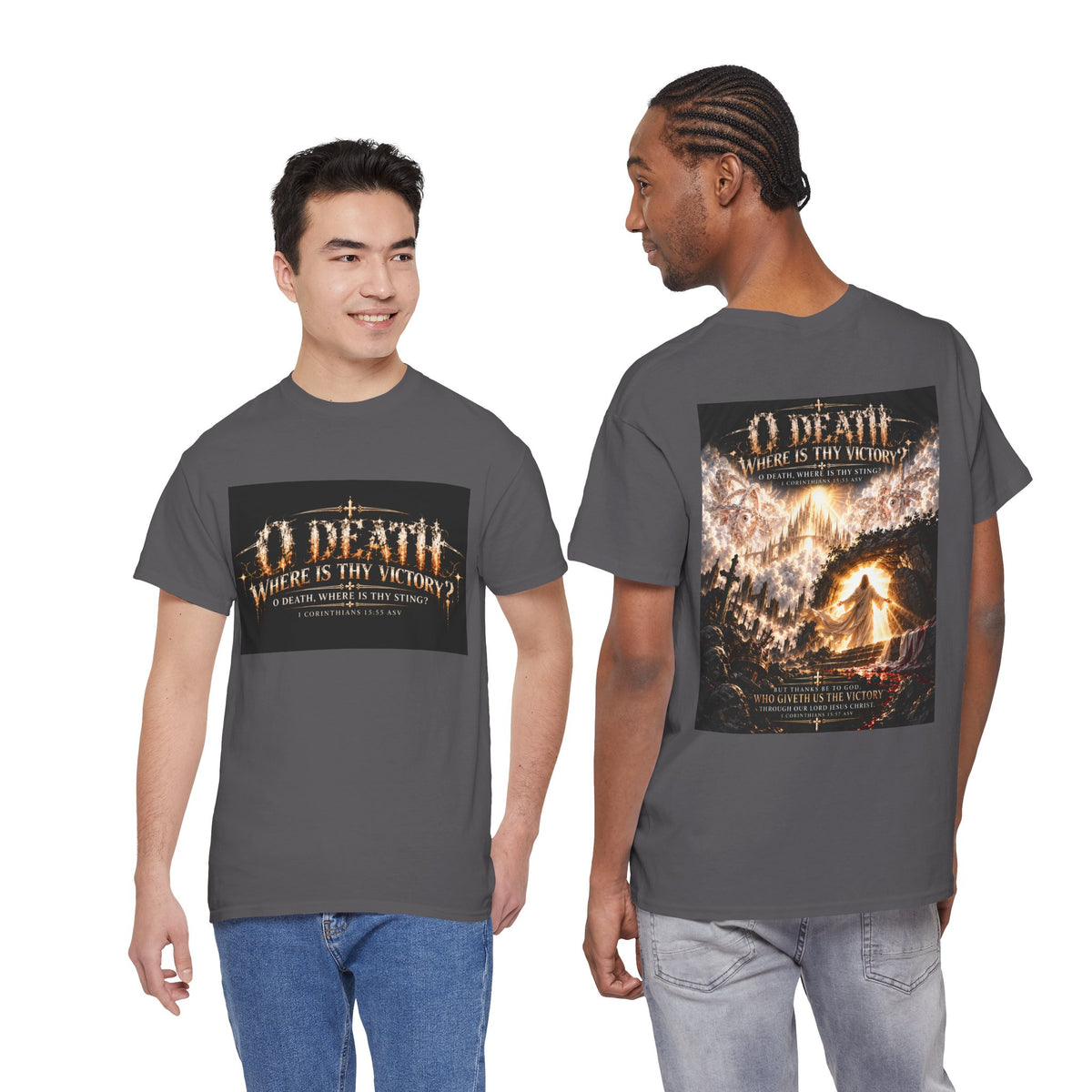 Victory Over Death Holiday October Edition Christian T-Shirt