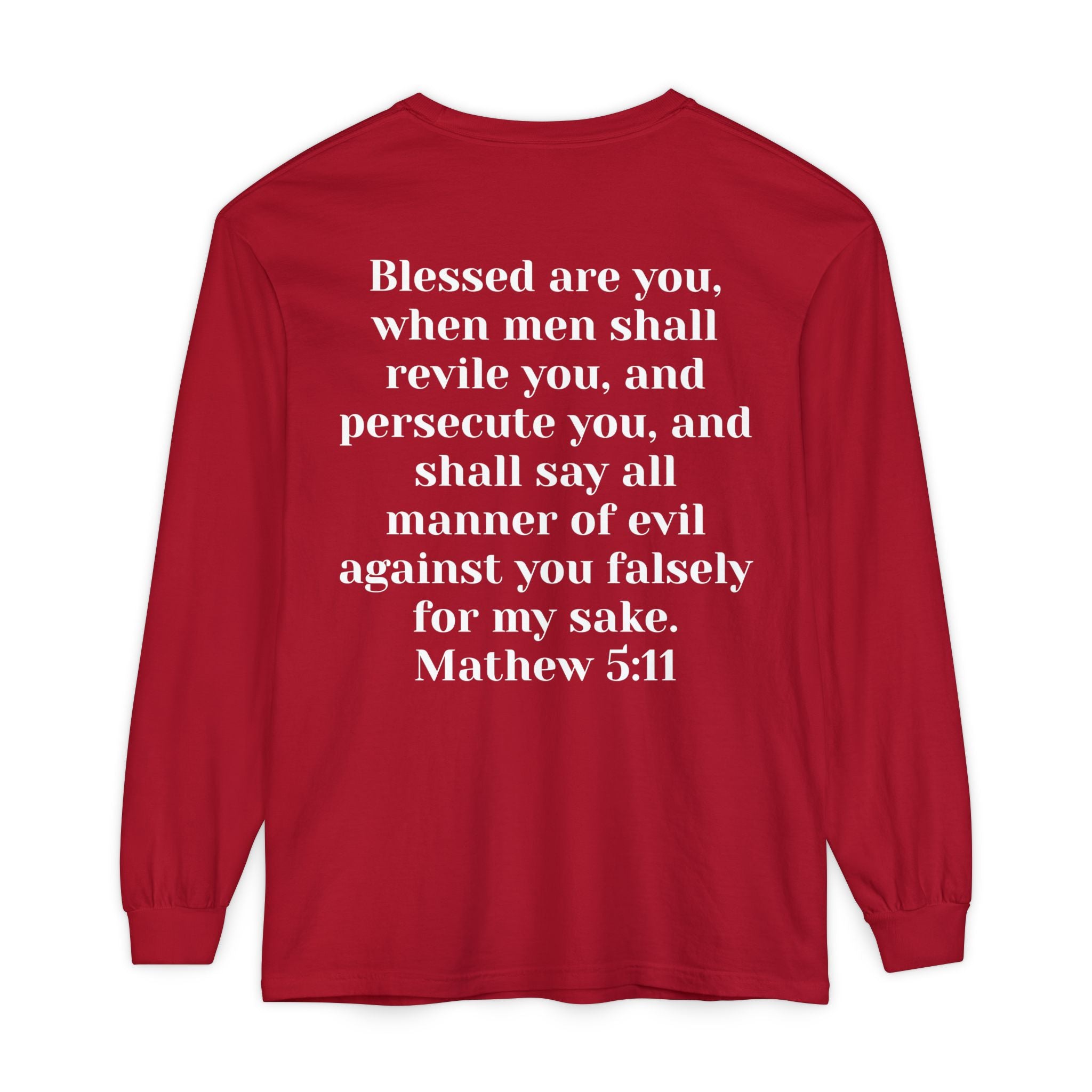 Acts 24:5 cult of the nazarene Scripture long sleeve Tee