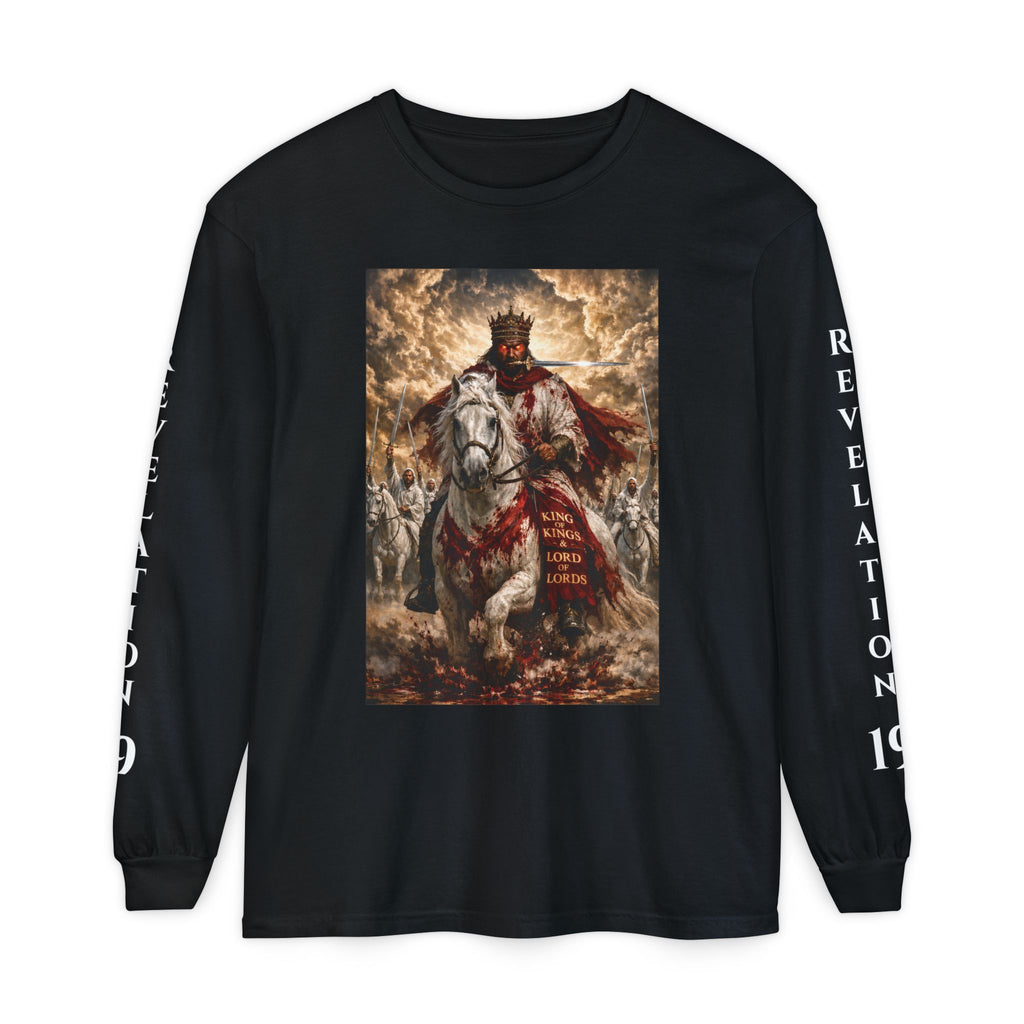 Jesus Is Lord Ad Edition Long Sleeve Tee — Regal Christian Warrior Graphic Shirt